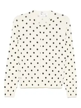 Comme Des Garçons Comme Des Garçons: Кардиган в горошек 