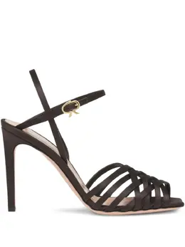 Gianvito Rossi: Коричневые сандалии 