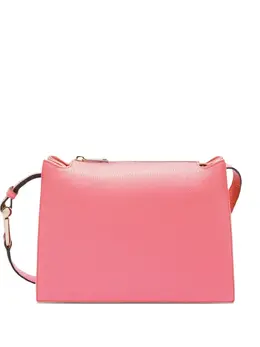 Furla: Розовая сумка через плечо 