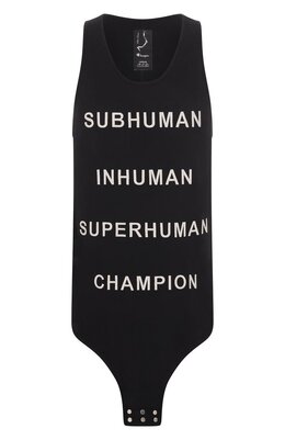 Rick Owens: Хлопковая майка  Champion
