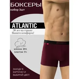 Atlantic: Бордовые трусы 