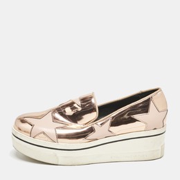 Stella McCartney: Розовые мокасины  Elyse