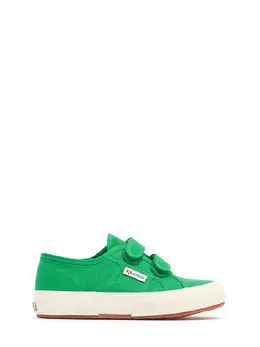 SUPERGA: Зелёные кроссовки 