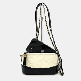 Chanel: Двухцветный клатч 
