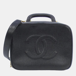 Chanel: Чёрная сумка на руку 