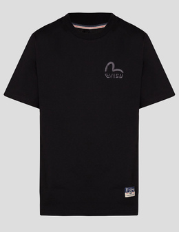 EVISU: Чорні футболки 