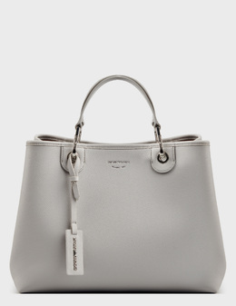 EMPORIO ARMANI: Сірі сумки 