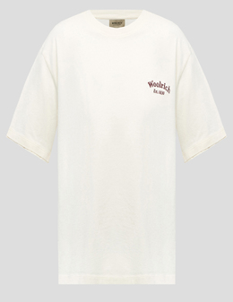 WOOLRICH: Белая футболка 