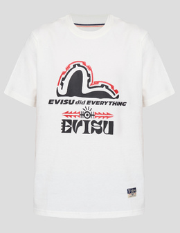 EVISU: Білі футболки 