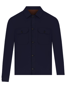 CORNELIANI: Синяя рубашка 
