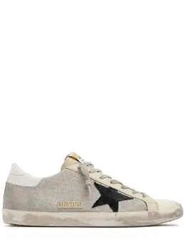 GOLDEN GOOSE: Бежевые кроссовки  Super Star