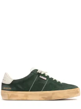 GOLDEN GOOSE: Зелёные кроссовки  Star