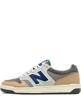 New Balance: Коричневые кроссовки  480
