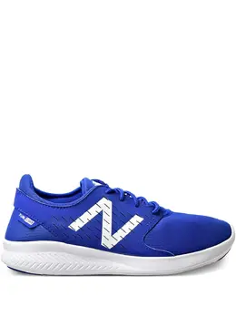 New Balance: Голубые кроссовки 