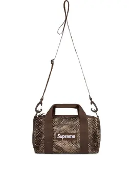 Supreme: Светлая спортивная сумка 