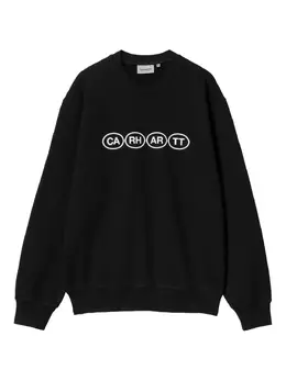 Carhartt WIP: Чёрный свитшот 