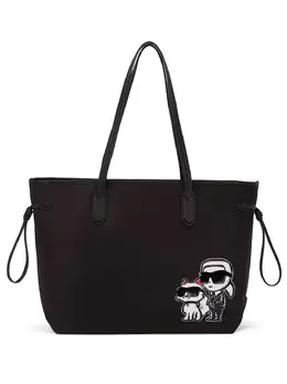 Karl Lagerfeld: Чёрная сумка-шоппер 