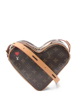 Louis Vuitton Pre-Owned: Коричневая сумка через плечо 