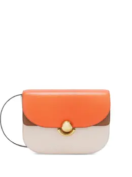 Furla: Оранжевая сумка через плечо 