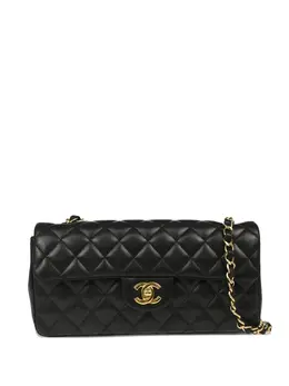 CHANEL Pre-Owned: Чёрная сумка 