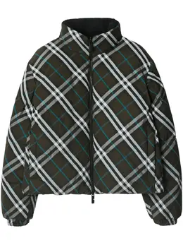 Burberry: Зелёная куртка 