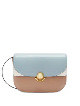 Furla: Коричневая сумка через плечо 