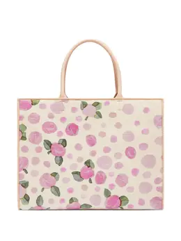 Furla: Розовая сумка-шоппер 