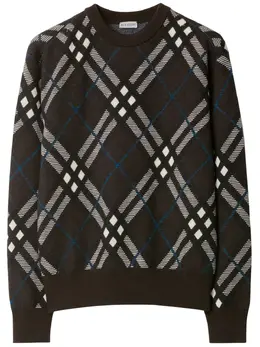 Burberry: Свитшот в клетку 