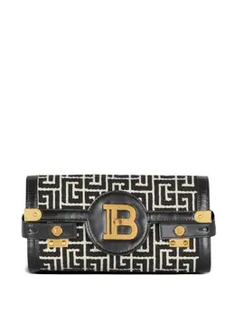 Balmain: Чёрный клатч  B-Buzz 23