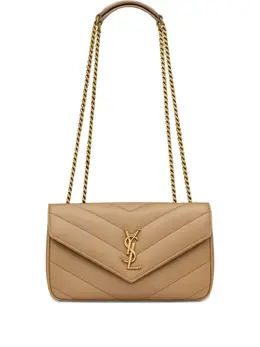 Saint Laurent: Коричневая сумка  Loulou