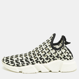 Balenciaga: Голубые мокасины  Speed