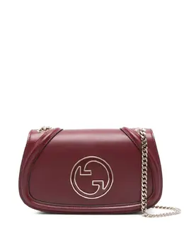 Gucci: Красная сумка через плечо 