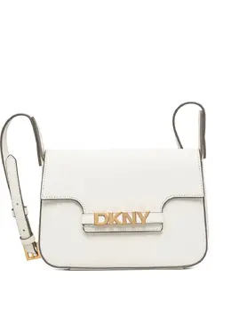 DKNY: Белая сумка через плечо 