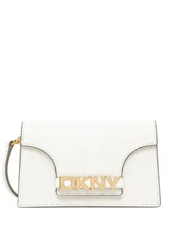 DKNY: Белая сумка через плечо 