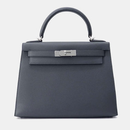 Hermes: Чёрная сумка на руку  Kelly 28