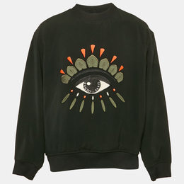 Kenzo: Чёрный свитшот  Eye