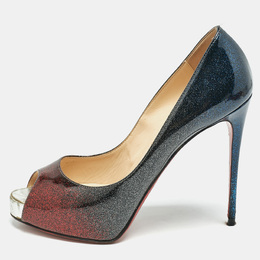 Christian Louboutin: Голубые туфли 