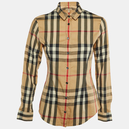 Burberry Brit: Бежевая рубашка 