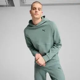 PUMA: Зелёная толстовка 