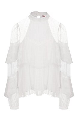 Twinset: Блуза в горошек 