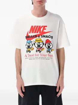 Nike: Белая футболка  Sole Food
