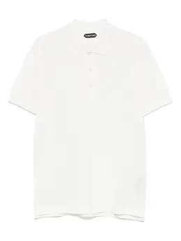TOM FORD: Белое поло 