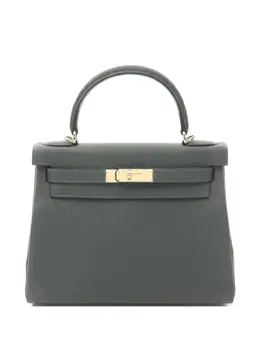 Hermès Pre-Owned: Тёмная сумка-шоппер 