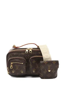 Louis Vuitton Pre-Owned: Коричневая сумка через плечо 