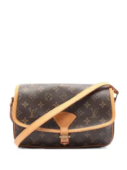 Louis Vuitton Pre-Owned: Коричневая сумка через плечо 