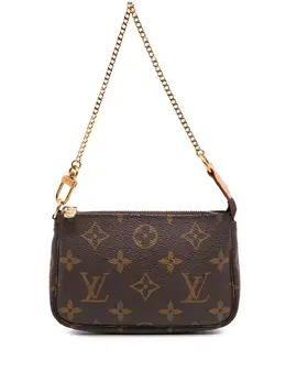 Louis Vuitton Pre-Owned: Коричневая сумка 