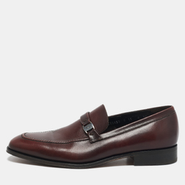 Salvatore Ferragamo: Бордовые мокасины 