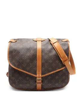 Louis Vuitton Pre-Owned: Коричневая сумка 