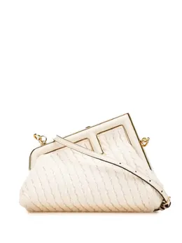 Fendi Pre-Owned: Коричневая сумка через плечо 