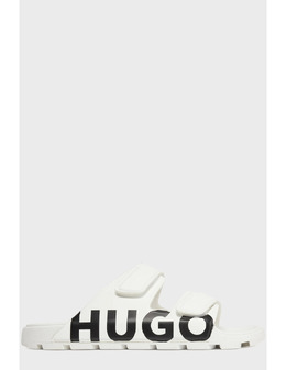 HUGO: Білі шльопанці 